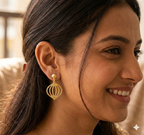 PLAIN FANCY EARRINGS 001