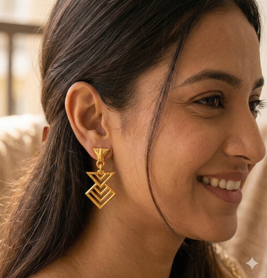 PLAIN FANCY EARRINGS 006