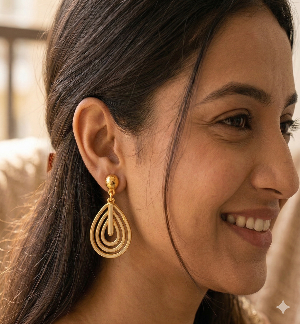 PLAIN FANCY EARRINGS 007