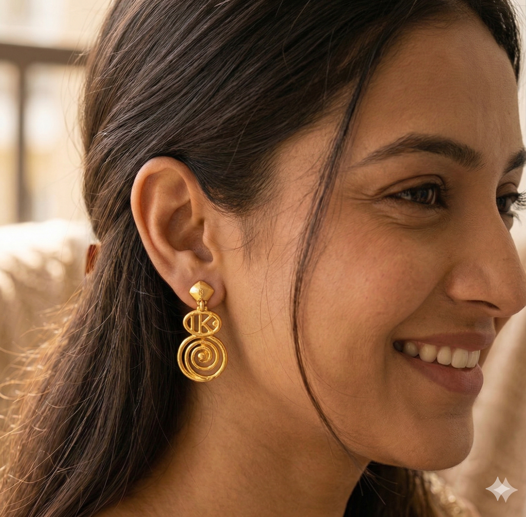 PLAIN FANCY EARRINGS 008