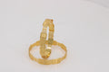 AERINA CNC GOLD PLATED BANGLES
