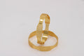 AELINA CNC GOLD PLATED BANGLES