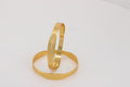 DUBAI GOLD PLATED CNC BANGLES