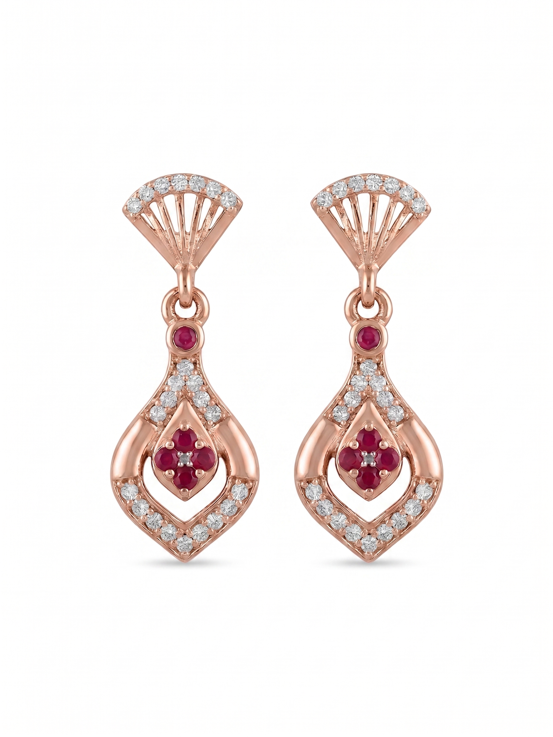 VICKYANA FASHION GOLD PLATED EARRINGS