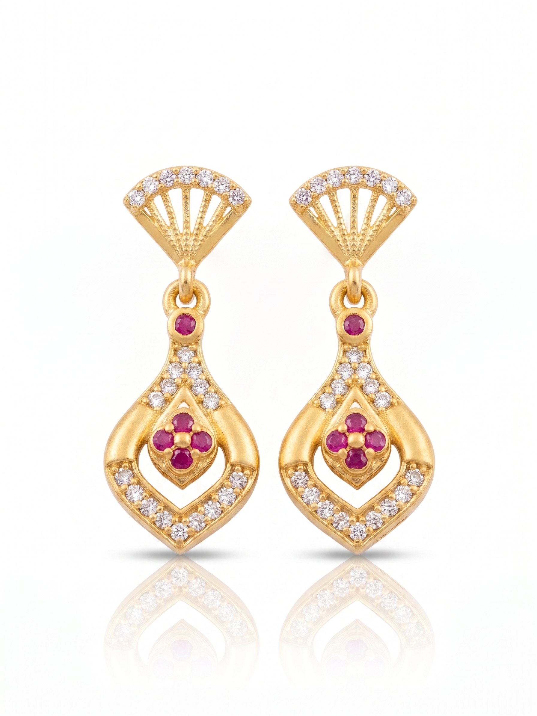 VICKYANA FASHION GOLD PLATED EARRINGS