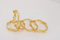 VOGUETTE CNC GOLD PLATED BANGLE