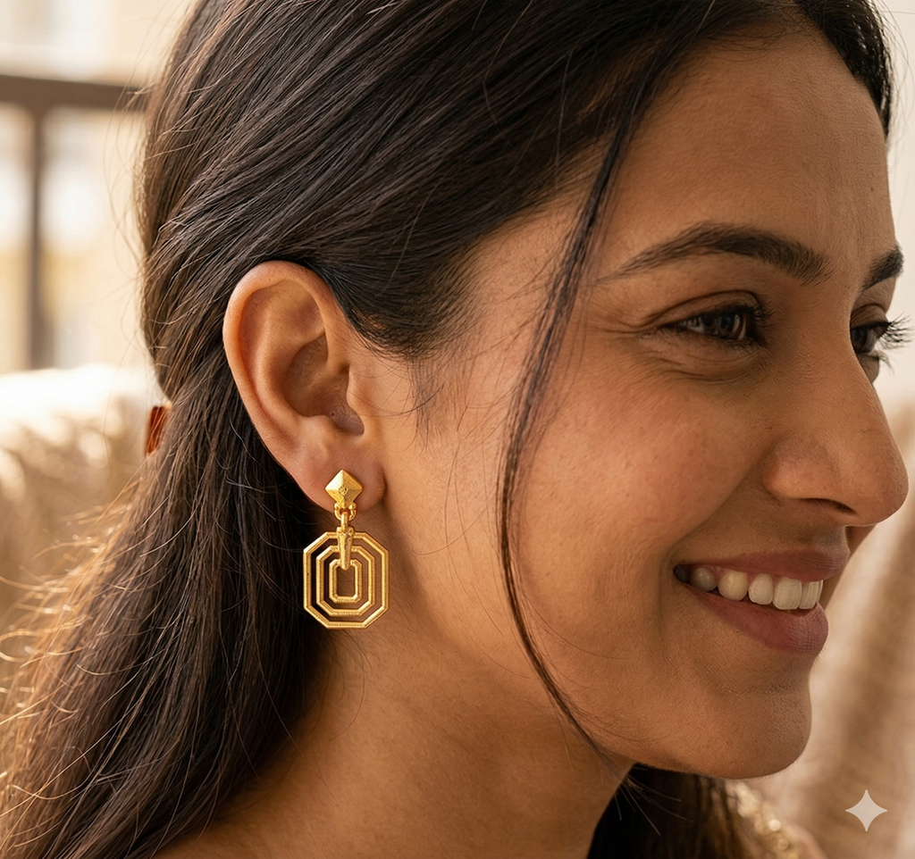 PLAIN FANCY EARRINGS 002