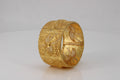 "Engraved Gold Cuff"