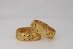 Golden Lattice bangles