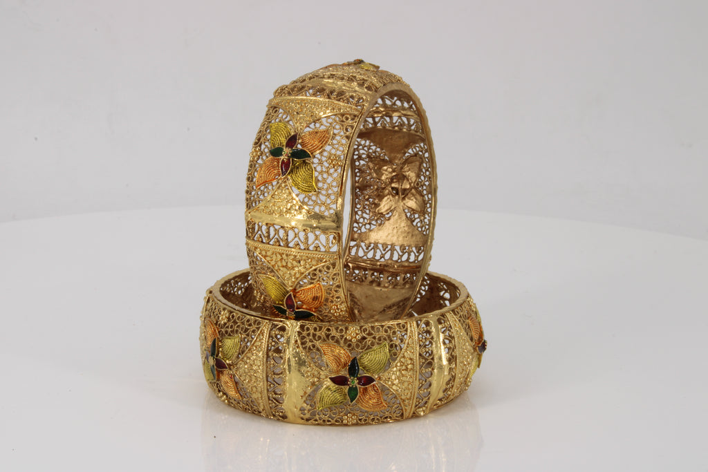 Vintage Garden Bangles