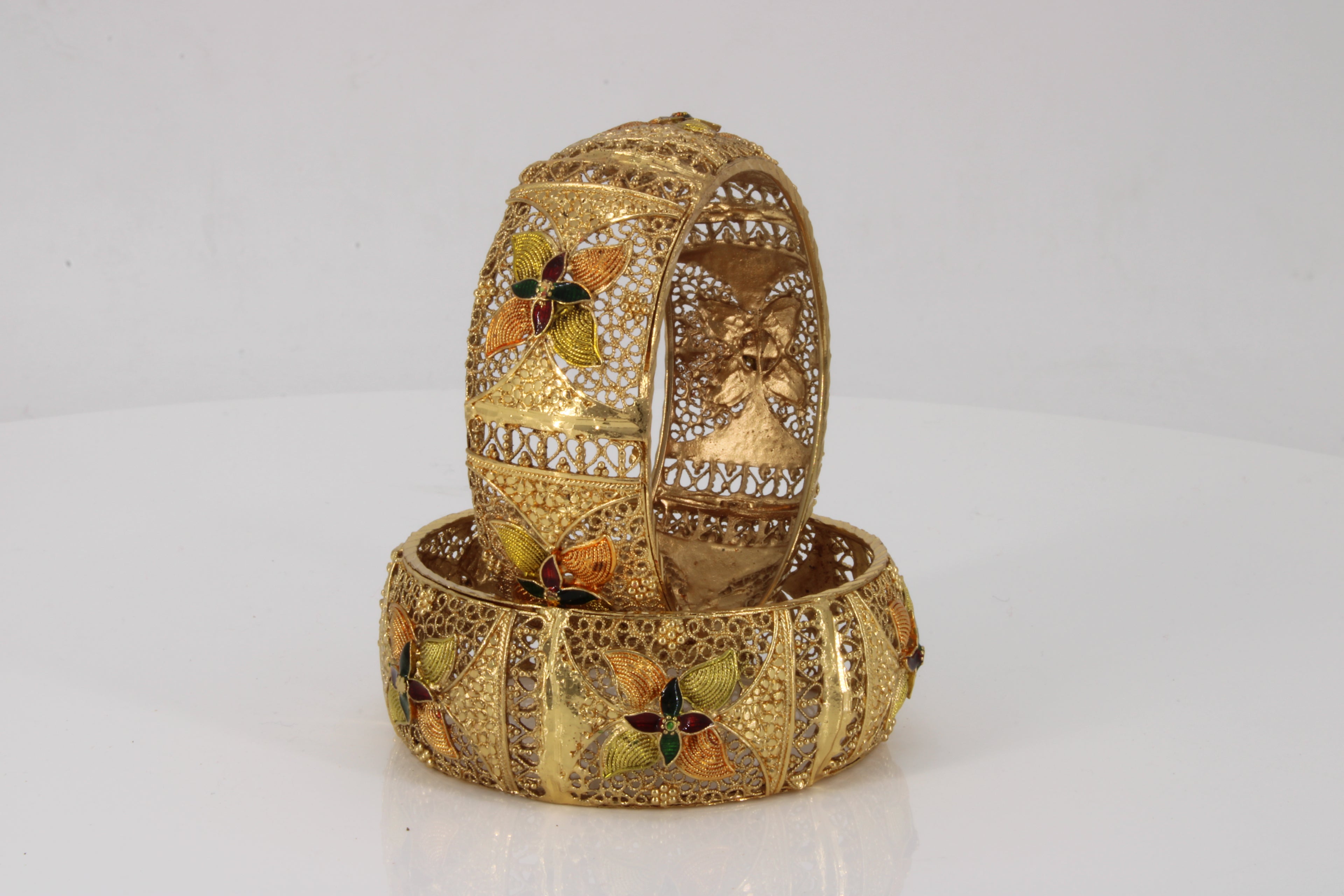 Vintage Garden Bangles