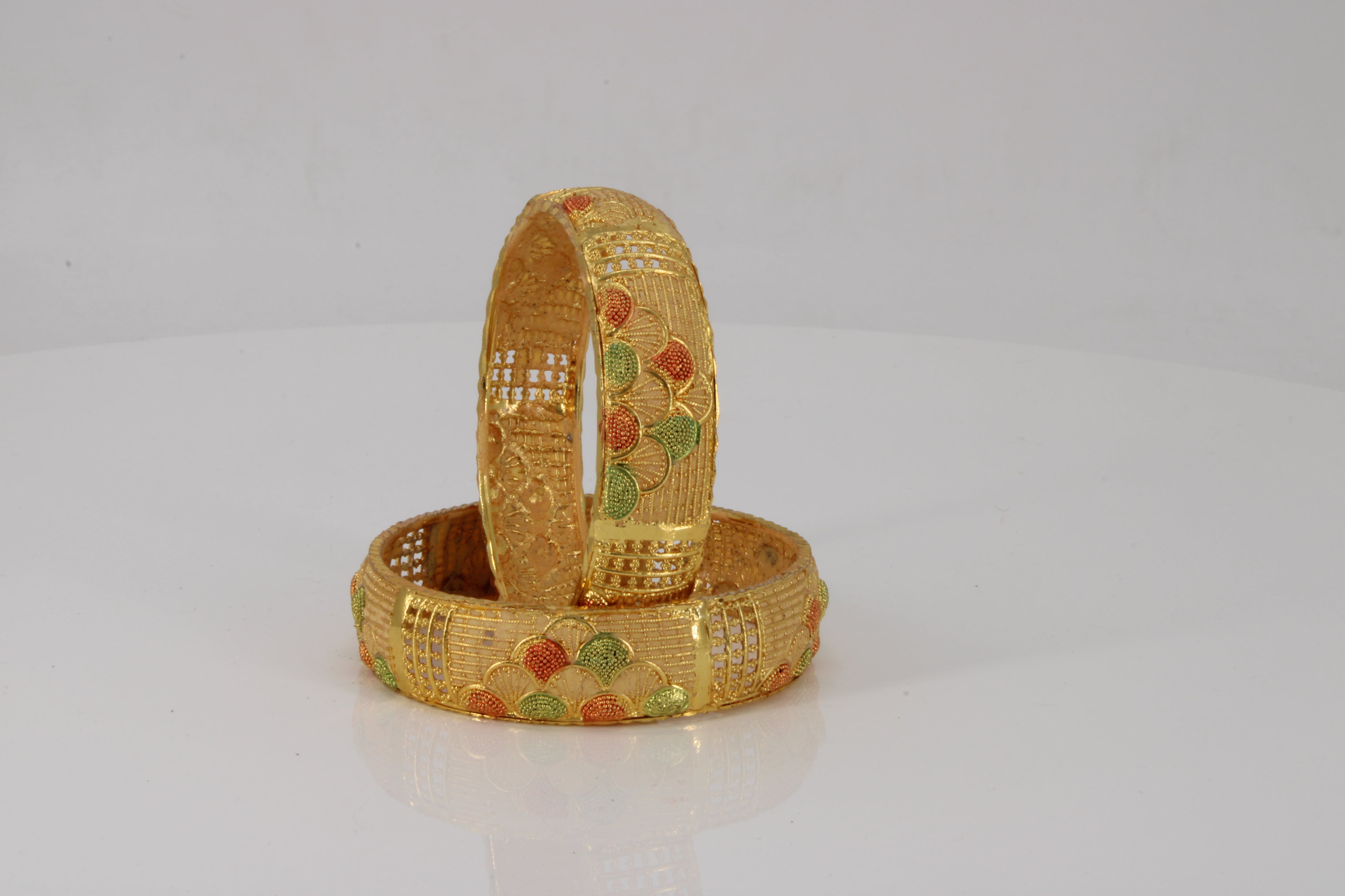 Enamel Bloom Bangles