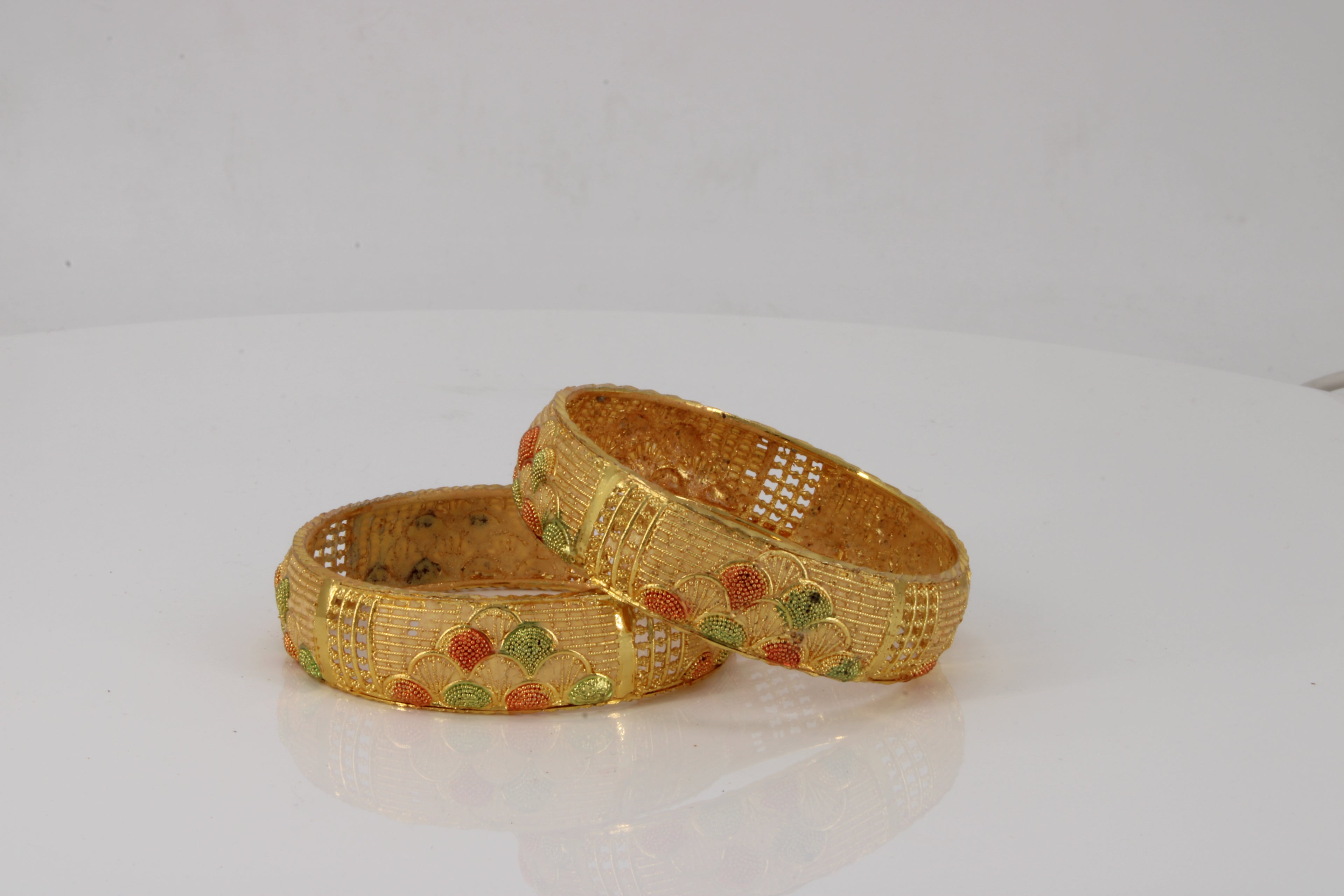 Enamel Bloom Bangles
