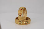 Multi-Stone Studded Bangles