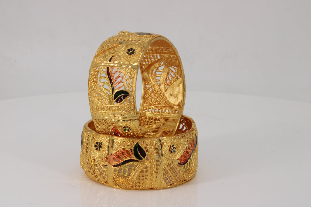 Gold-Toned or Gold-Plated Bangles