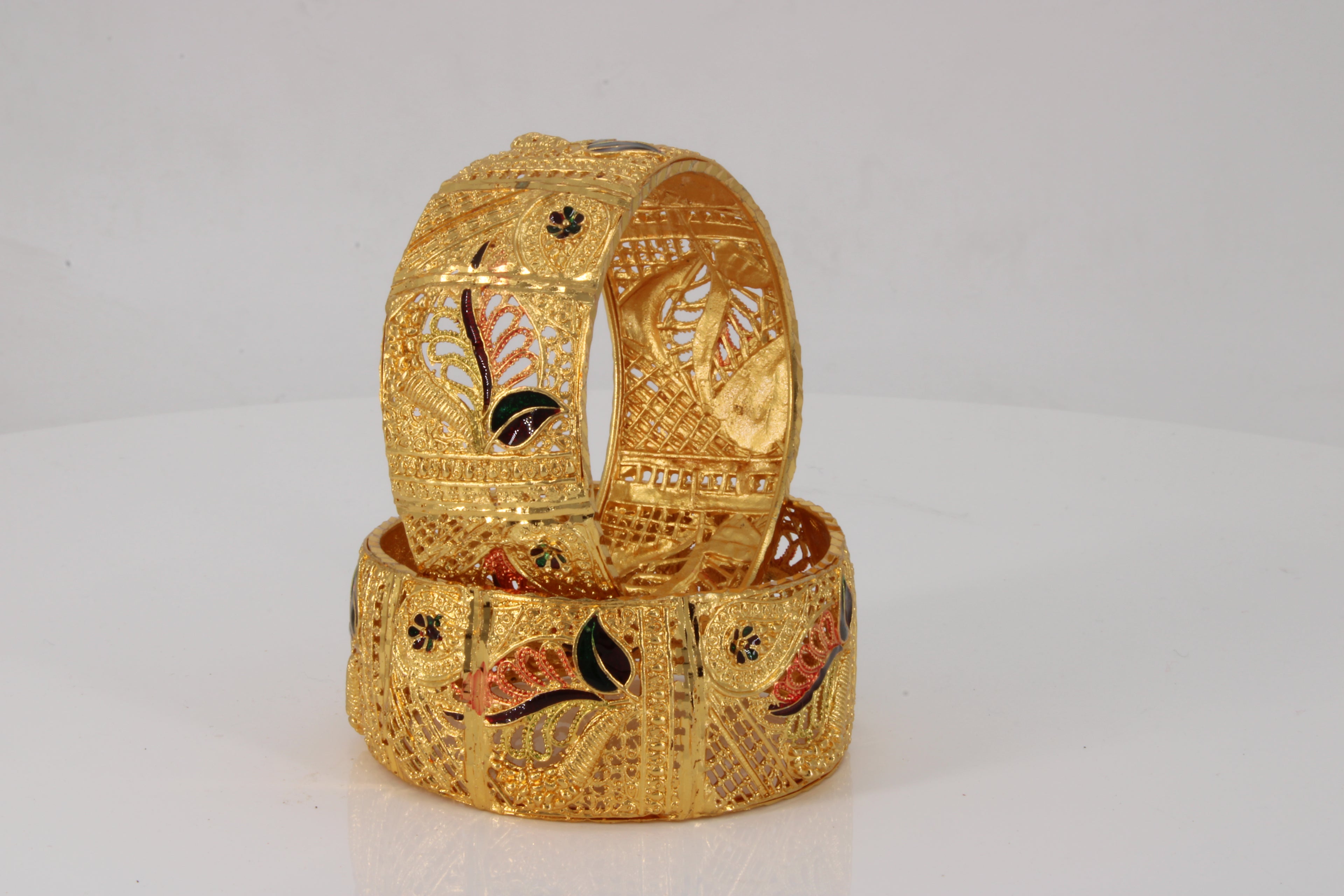 Gold-Toned or Gold-Plated Bangles