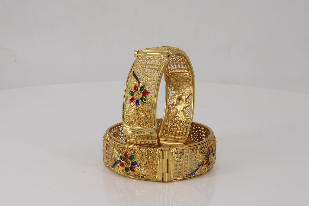 Rajwadi Style Screw Openable Bangle