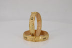 Golden Weaves Bangles