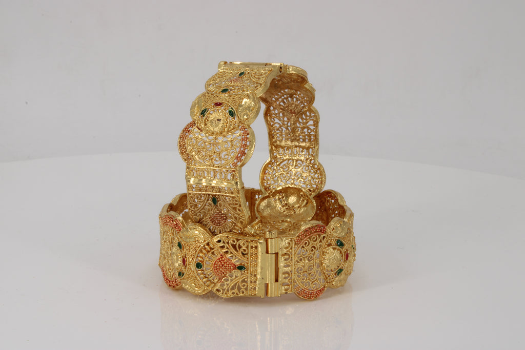 Intricate Weave Cuffs