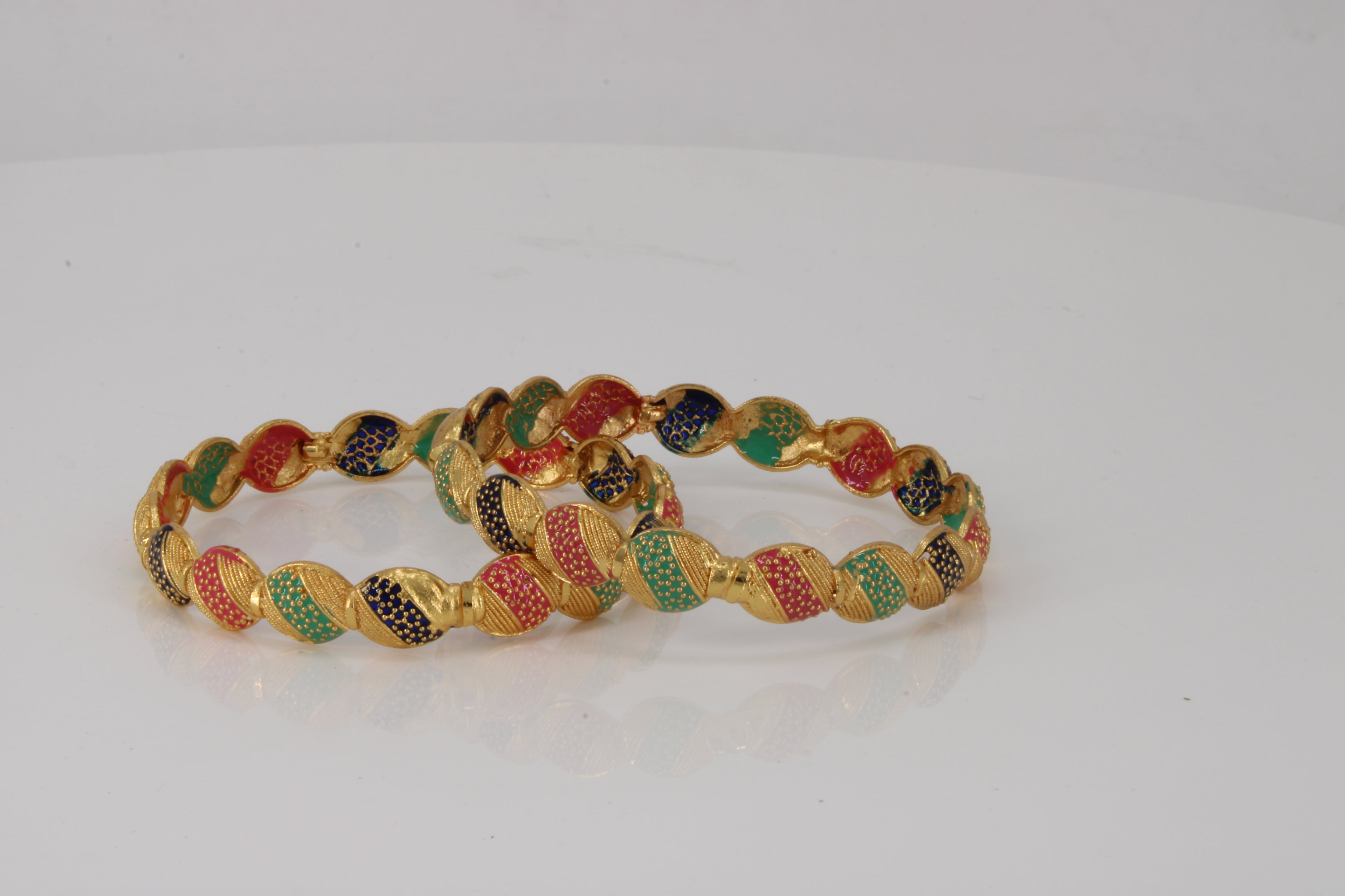 Artisan Multi-Color Bangle