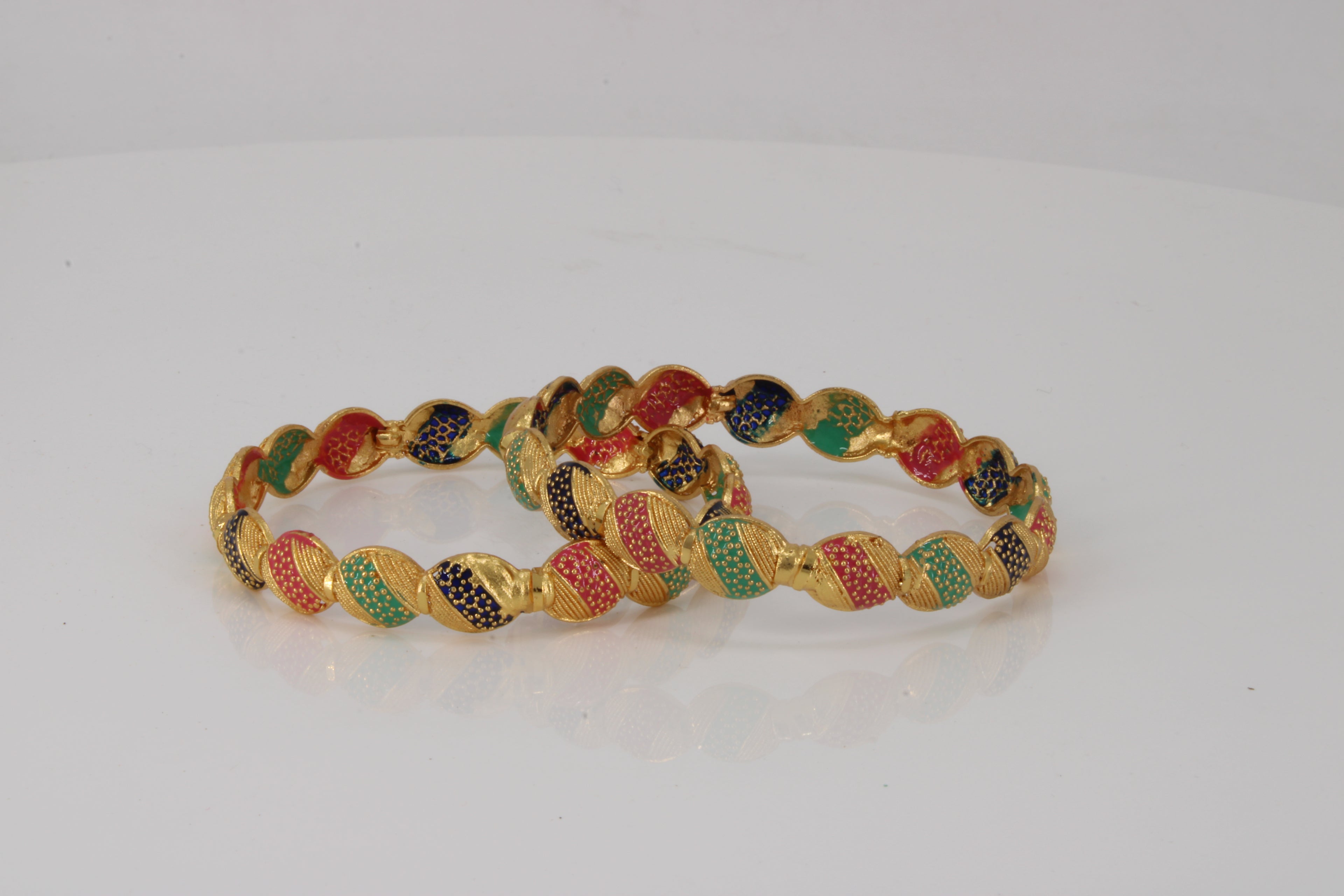 Artisan Multi-Color Bangle