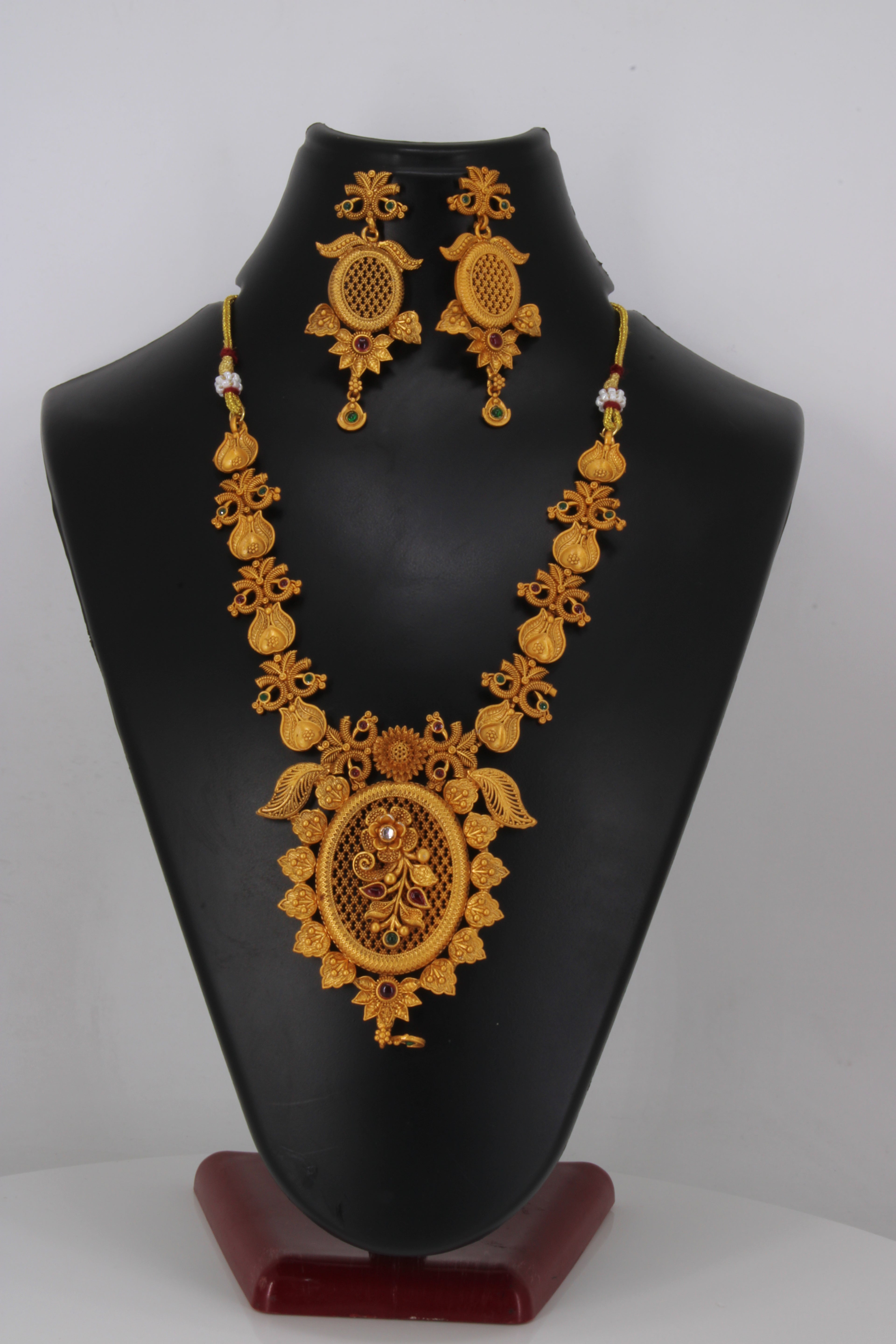 Traditional Gold-Plated Necklace
