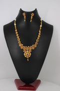 Alloy Brown Jewellery Set