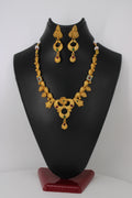 Antique Gold-Plated Jewellery Set