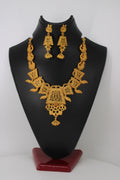 Golden Peacock Necklace