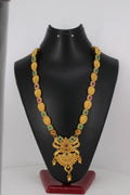 Goddess Lakshmi Long Gold Haram