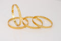 AELIA CNC GOLD PLATED BANGLES