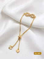 MADORA GOLD AND DIAMOND ITALIAN BRACELET