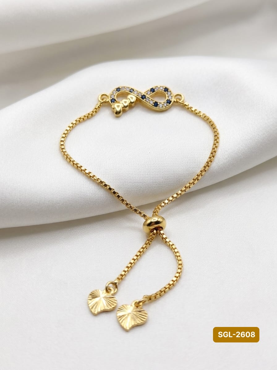 EZA ITALIAN GOLD AND DIAMOND BRACELET