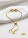 EZA ITALIAN GOLD AND DIAMOND BRACELET