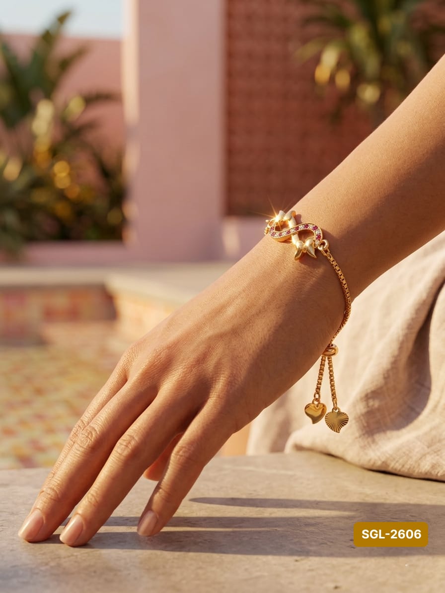 INFINATO GOLD AND DIAMOND ITALIAN BRACELET