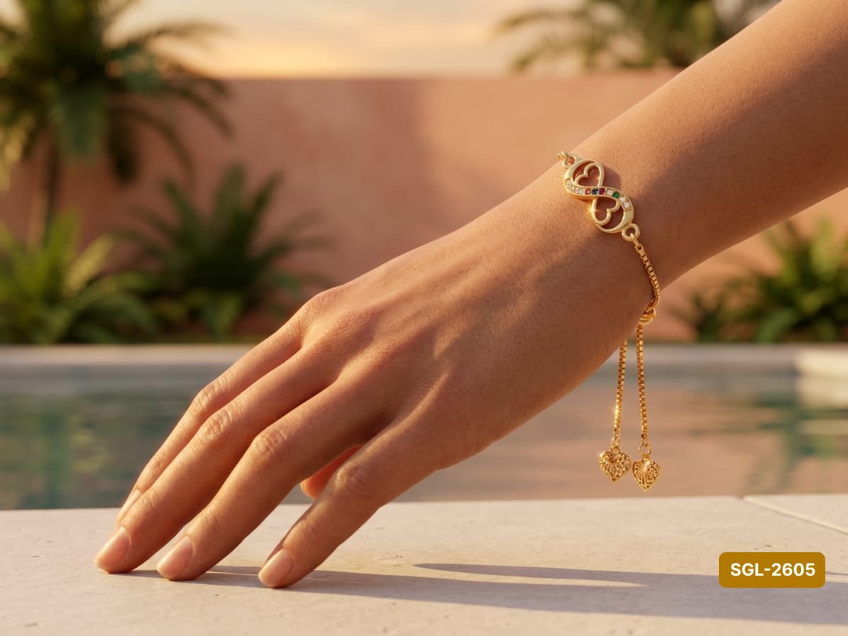 CELESTE GOLD AND DIAMOND BRACELET