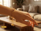 CELESTE GOLD AND DIAMOND BRACELET