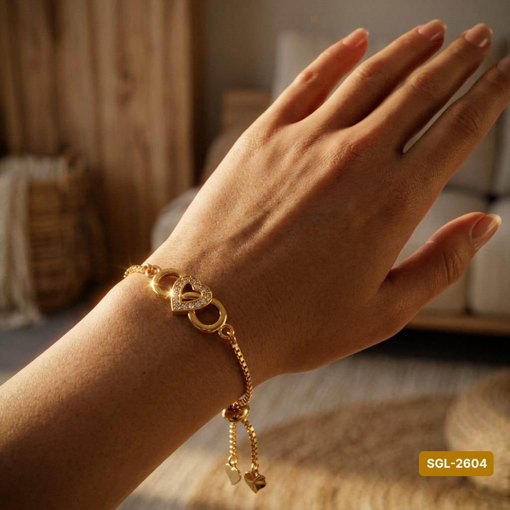 MUSE GOLD AND DIAMOND BRACELET