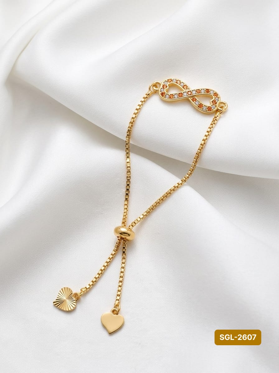 MADORA GOLD AND DIAMOND ITALIAN BRACELET