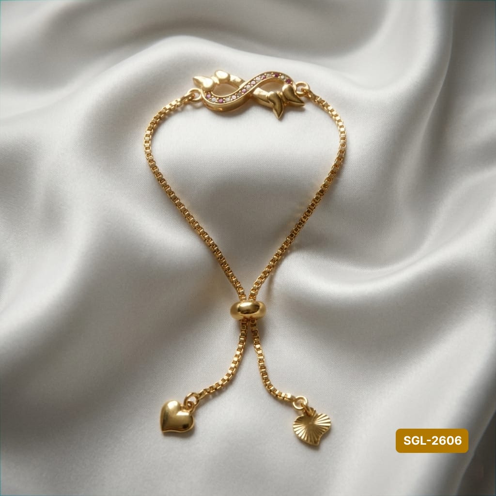 INFINATO GOLD AND DIAMOND ITALIAN BRACELET