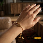 INFINATO GOLD AND DIAMOND ITALIAN BRACELET