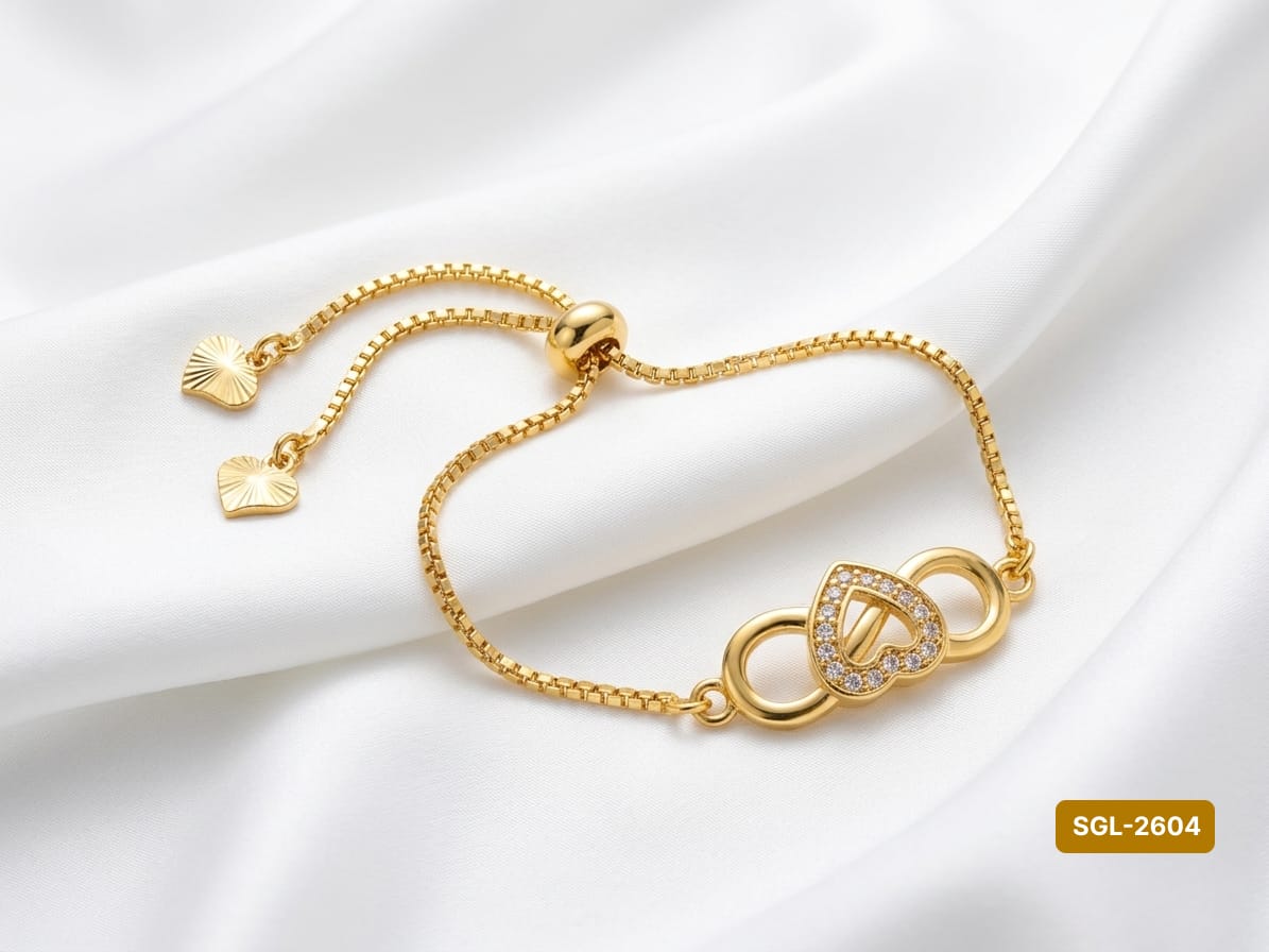 MUSE GOLD AND DIAMOND BRACELET
