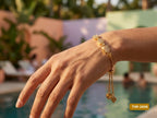 RANIA GOLD AND DIAMOND BRACELET