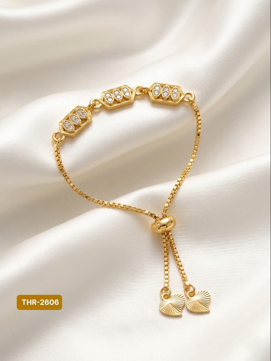 RANIA GOLD AND DIAMOND BRACELET