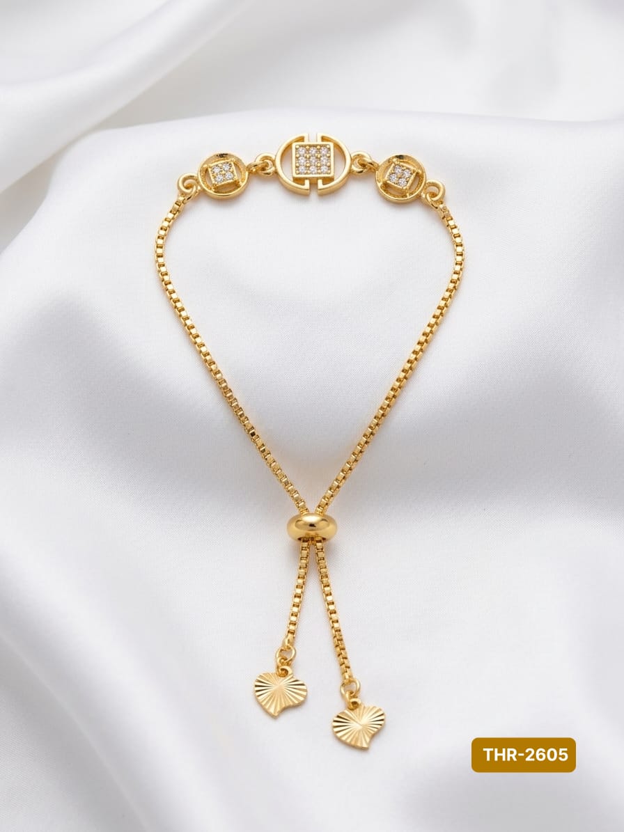 VALENCIA GOLD AND DIAMOND BRACELET