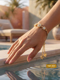 LUXE GOLD AND DIAMOND BRACELET