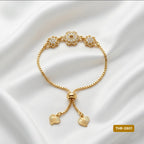 LUXE GOLD AND DIAMOND BRACELET