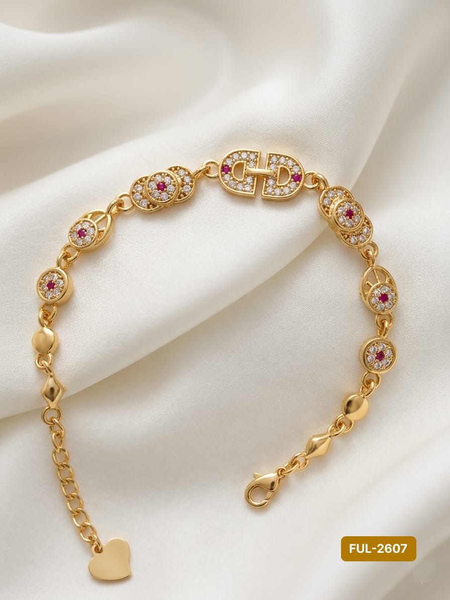 SOHO GOLD AND DIAMOND ITALIAN BRACELET
