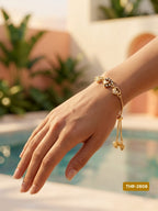 ROZA ITALIAN GOLD AND DIAMOND BRACELET