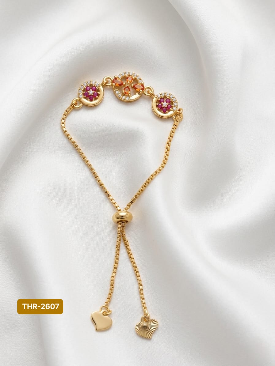 GAIA ITALIAN GOLD AND DIAMOND BRACELET